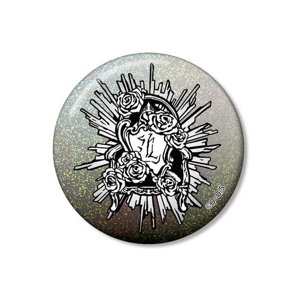 DEATH NOTE A:code ホログラム缶バッジ Lモチーフ【予約 12/中 発売予定】