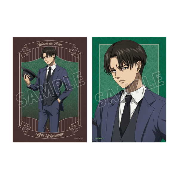 Attack Titan Set of 2 bromide photos: Levi [Pre-order, scheduled for release in early December]
