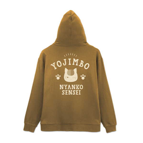 夏目友人帳 ジップパーカー ニャンコ先生・用心棒 COYOTE-L【予約 01/中 発売予定】