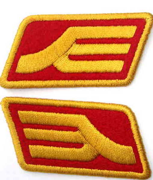 機動戦士ガンダム ワッペン ジオン軍階級章 RED