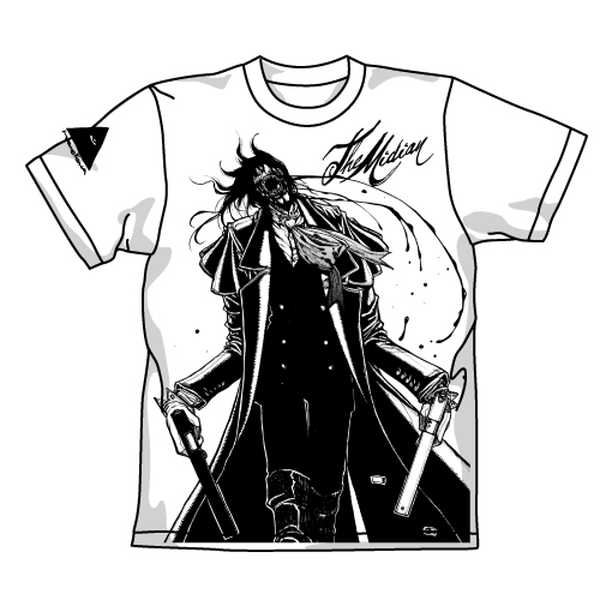 Hellsing Tシャツ ミディアン WHITE-L【予約 再販 5月下旬 発売予定】