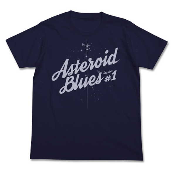 カウボーイビバップ Tシャツ アステロイド・ブルース NAVY-M【予約 再販 4月中旬 発売予定】
