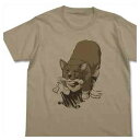 カウボーイビバップ 骨型ガムを咥えたアインのTシャツ SAND KHAKI-L【予約 再販 9月上旬 発売予定】(3)