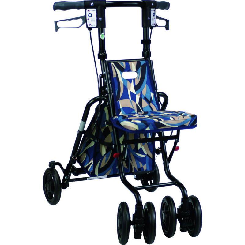 シルバーカー 歩行車 サニーウォーカーSP 小サイズ 屋外 座れる 座面あり 歩行 補助 おしゃれ 島製作所..