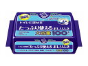 【日本製紙クレシア】アクティ トイレに流せる たっぷり使えるおしりふき 厚手 大判 ノンアルコール 無香料 弱酸性 大容量 肌にやさしい 排泄関連用品 介護 介助 看護 955433