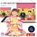 マラソン ポイント5倍 ひな祭り タペストリー セット 壁飾り お雛様 節句 おしゃれ 飾り 風呂敷 サイズ 70cm 3月 壁掛け インテリア 桃の節句 季節...