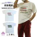 マラソン ポイント5倍 tシャツ メンズ 半袖 【 南海 天空 こうや ズームカー プリントTシャツ 】 ギフト 高野線 電車 大人 鉄道グッズ コレクション おしゃれ ゆったり 電車 好き 誕生日 綿 白 ポイント消化 キャンプ 春 夏 f 新生活の商品画像