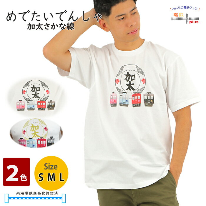 父の日 電車 tシャツ メンズ 半袖 tシャツ 電車 南海 