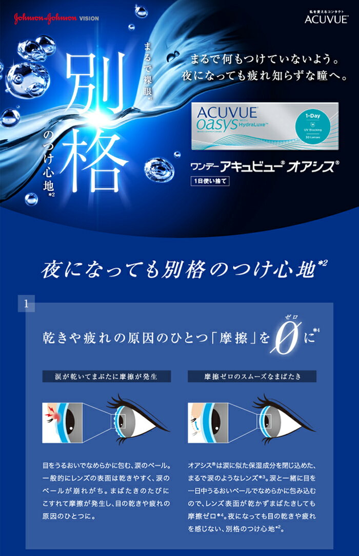 ワンデーアキュビューオアシス90枚(遠視) 4箱 1箱90枚入 ジョンソン・エンド・ジョンソン 2