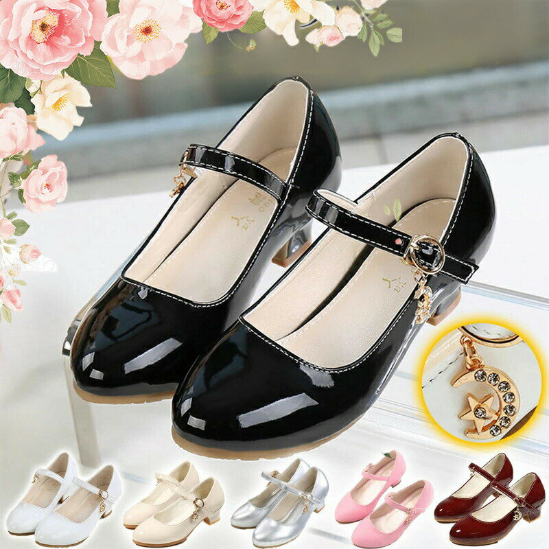 【マラソンで最大2000円OFF&P10倍!】プリンセスシューズ 発表会 靴 フォーマルシューズ 女の子 キッズ ..