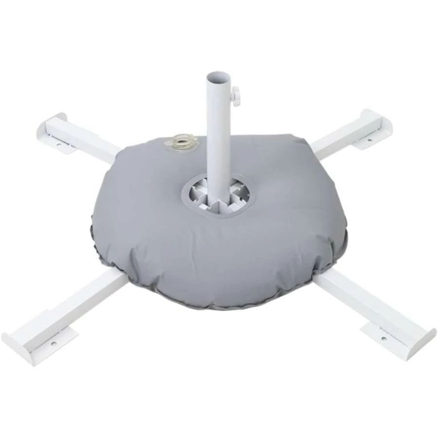 楽天スーパーSALEパラソルベース パラソルスタンド 折りたたみ コンパクト 重り ベース 土台 釣り キャンプ用品 パラソル部品 持ち運び便利 簡単設置 ベ