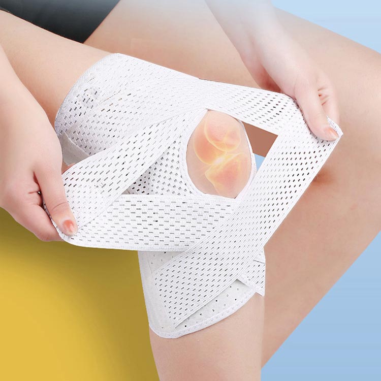 【楽天スーパーSALE】装具 膝 膝 男女兼用 変形性膝関節症 膝固定 1枚入 左右兼用 ひざ 固定 夏用 固定型 V型ベルト 膝蓋骨ケア 登山 作業 高通気性...