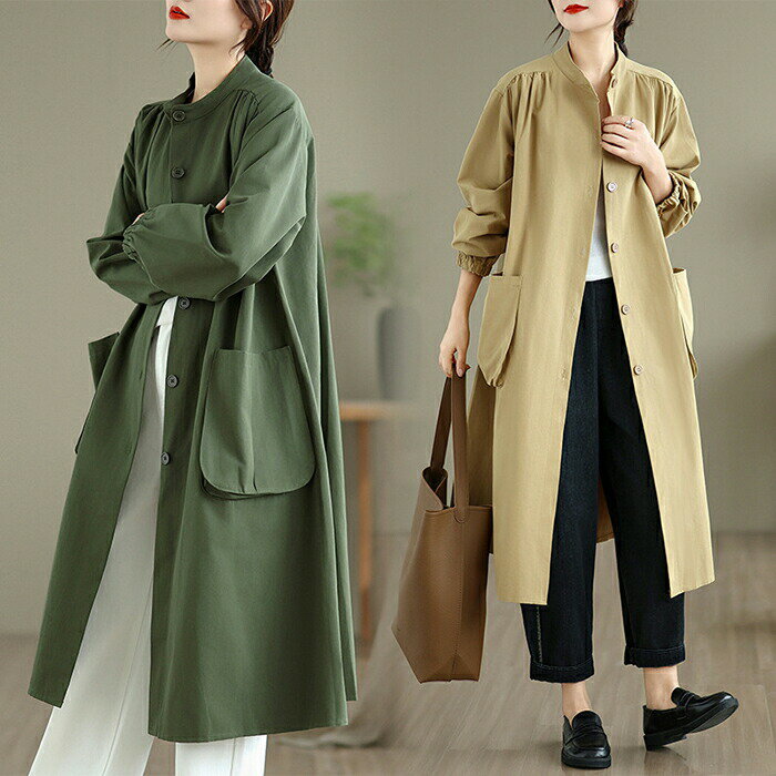 カラー ベージュ★ブラック ※ モニターの発色の具合により実際の商品と色が異なる場合がございます。 サイズ（cm） L：バスト136　肩幅50　袖丈57　総丈108 XL：バスト152　肩幅51　袖丈58　総丈109 ※サイズは平置き、メジャー採寸を行っております。1-3cmの誤差がある場合があります。予めご了承下さいませ。 素材 綿　ボリエステル 厚さ 普通 伸縮性 なし 生産国 中国