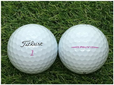 【5％OFFクーポン】 タイトリスト Titleist PROV1 2019年モデル ピンクロゴ C級 ロストボール ゴルフボール 【中古】 1球バラ売り