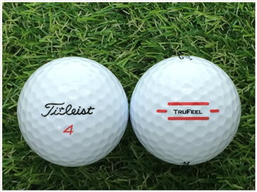 【5％OFFクーポン】 タイトリスト Titleist TRU FEEL ホワイト M級 ロストボール ゴルフボール 【中古】 1球バラ売り