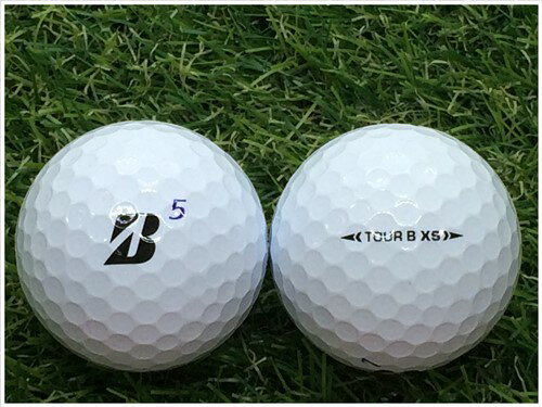 ブリヂストン BRIDGESTONE TOUR B XS 2022年モデル ホワイト C級 ロストボール ゴルフボール  1球バラ売り