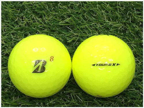 ブリヂストン BRIDGESTONE TOUR B X 2018年モデル Bマークエディション イエロー C級 ロストボール ゴルフボール 【中古】 1球バラ売り