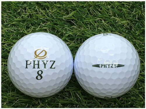 ブリヂストン BRIDGESTONE PHYZ 5 2019年モデル ホワイト C級 ロストボール ゴルフボール 【中古】 1球バラ売り