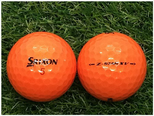 スリクソン SRIXON Z-STAR XV 2017年モデル プレミアムパッションオレンジ B級 ロストボール ゴルフボール 【中古】 1球バラ売り