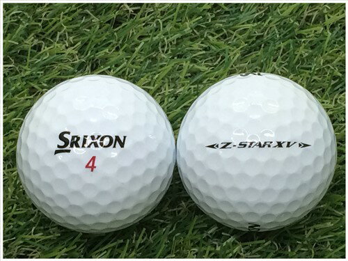 スリクソン SRIXON Z-STAR XV 2021年モデル ホワイト C級 ロストボール ゴルフボール 【中古】 1球バラ売り