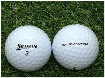 【5％OFFクーポン】 スリクソン SRIXON Z-STAR 2015年モデル ホワイト B級 ロストボール ゴルフボール 【中古】 1球バラ売り