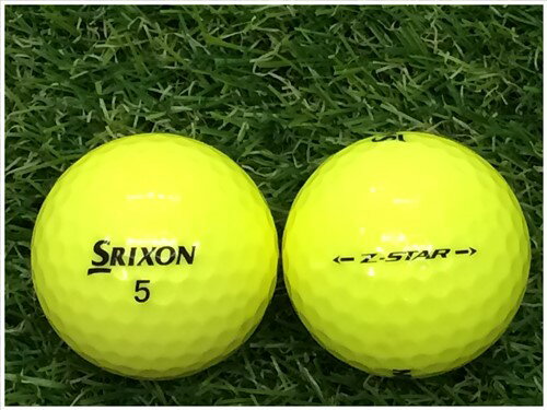 スリクソン SRIXON Z-STAR 2017年モデル プレミアムパッションイエロー B級 ロストボール ゴルフボール  1球バラ売り