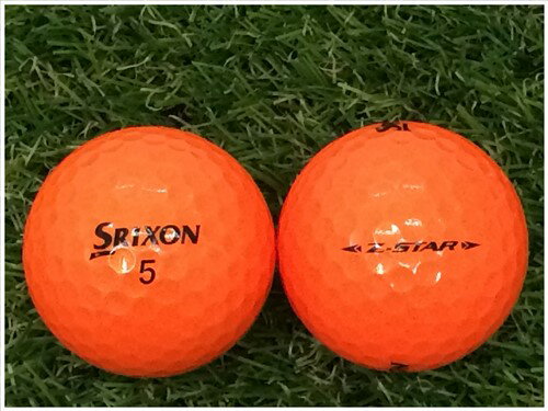 スリクソン SRIXON Z-STAR 2019年モデル プレミアムパッションオレンジ B級 ロストボール ゴルフボール 【中古】 1球バラ売り