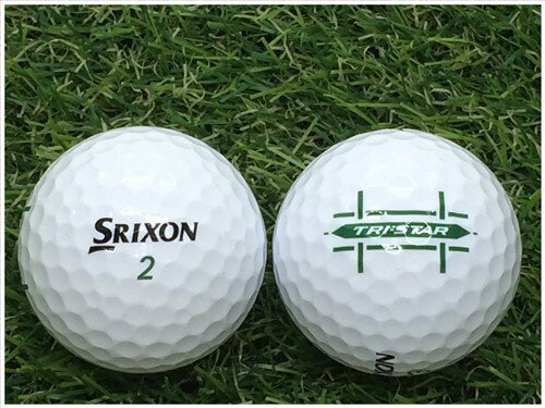 スリクソン SRIXON TRI-STAR 2022年モデル ホワイト M級 ロストボール ゴルフボール  1球バラ売り