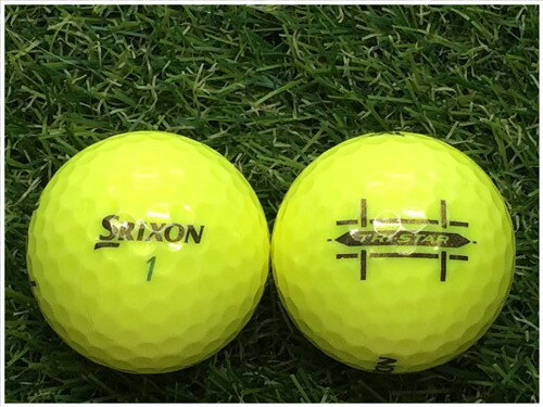 スリクソン SRIXON TRI-STAR 2022年モデル プレミアムパッションイエロー C級 ロストボール ゴルフボール 【中古】 1球バラ売り