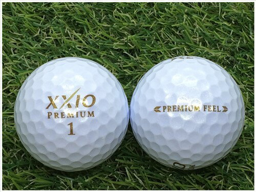 ゼクシオ XXIO PREMIUM FEEL 2016年モデル ロイヤルゴールド S級 ロストボール ゴルフボール 【中古】 1球バラ売り