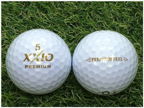 ゼクシオ XXIO PREMIUM FEEL 2018年モデル ロイヤルゴールド M級 ロストボール ゴルフボール 【中古】 1球バラ売り