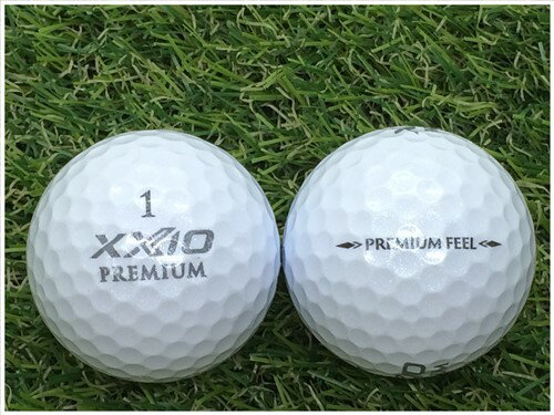 ゼクシオ XXIO PREMIUM FEEL 2020年モデル ロイヤルプラチナ S級 ロストボール ゴルフボール 【中古】 1球バラ売り