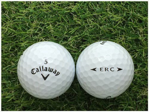 【5％OFFクーポン】 キャロウェイ Callaway E R C 2016年モデル ホワイト S級 ロストボール ゴルフボール 【中古】 1球バラ売り