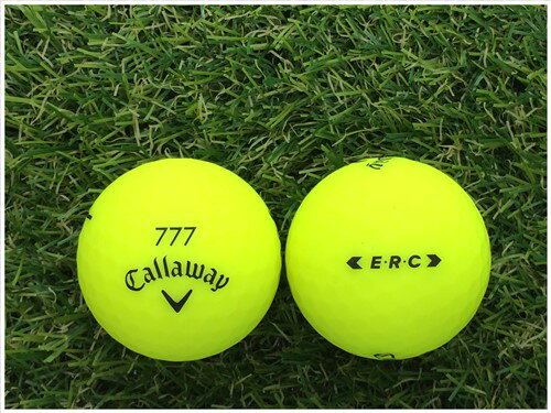 キャロウェイ Callaway E R C 2019年モデル ボールドイエロー S級 ロストボール ゴルフボール 【中古】 1球バラ売り