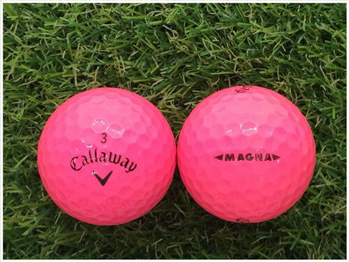 【5％OFFクーポン】 キャロウェイ Callaway SUPER SOFT MAGNA 2019年モデル ピンク S級 ロストボール ゴルフボール 【中古】 1球バラ売り