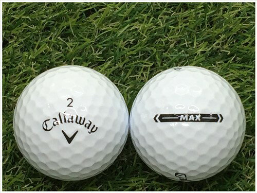 キャロウェイ Callaway SUPER SOFT MAX 2021年モデル ホワイト C級 ロストボール ゴルフボール 【中古】 1球バラ売り