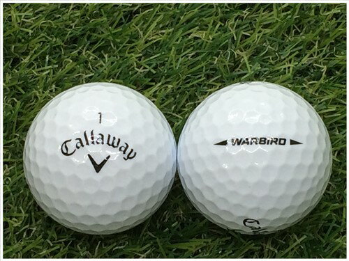 キャロウェイ Callaway WARBIRD 2021年モデル ホワイト B級 ロストボール ゴルフボール 【中古】 1球バラ売り