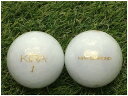 キャスコ KASCO KIRA DIAMOND 2020年モデル ホワイト C級 ロストボール ゴルフボール 【中古】 1球バラ売り