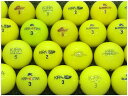キャスコ KASCO KIRAシリーズ混合 (種類はランダム) イエロー M級 ロストボール ゴルフボール 【中古】 1球バラ売り