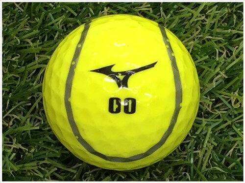ミズノ Mizuno NEXDRIVE 2018年モデル スポーツ テニス イエロー B級 ロストボール ゴルフボール  1球バラ売り