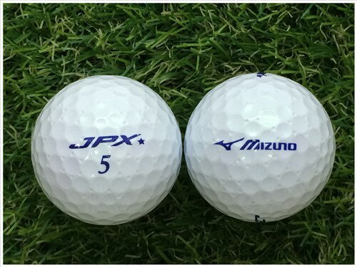 ミズノ Mizuno JPX DE 2014年モデル パールホワイト B級 ロストボール ゴルフボール 【中古】 1球バラ売り