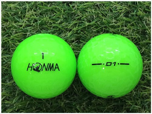 本間ゴルフ ホンマ HONMA D1 2018年モデル グリーン B級 ロストボール ゴルフボール 【中古】 1球バラ売り