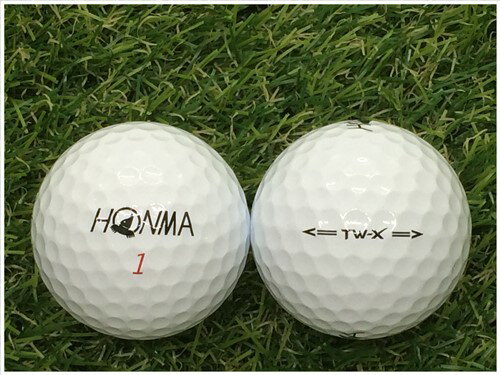 本間ゴルフ ホンマ HONMA TW-X 2019年モデル ホワイト S級 ロストボール ゴルフボール 【中古】 1球バラ売り