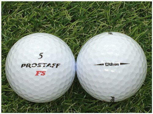 楽天ロストボール専門店「おっ球げ」ウイルソン Wilson PROSTAFF FS ホワイト S級 ロストボール ゴルフボール 【中古】 1球バラ売り