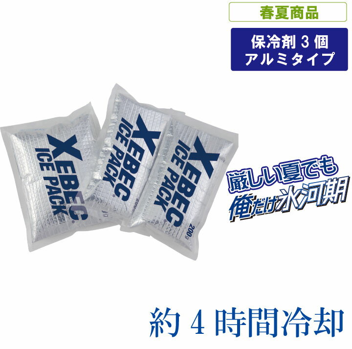 ひんやり冷感アルミ保冷剤3個【約4時間冷却 春夏 通気性 暑さ対策 涼しい 建設・建築・土木、農業・農..