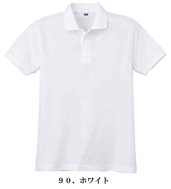 乐天商城 - KK:802 鹿の子半袖ポロシャツ（ネット付き）作業服 作業着