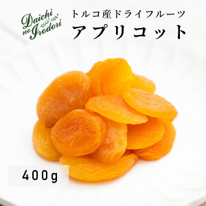 送料無料 ドライフルーツ トルコ ドライアプリコット ドライあんず アプリコット 400g x 1袋