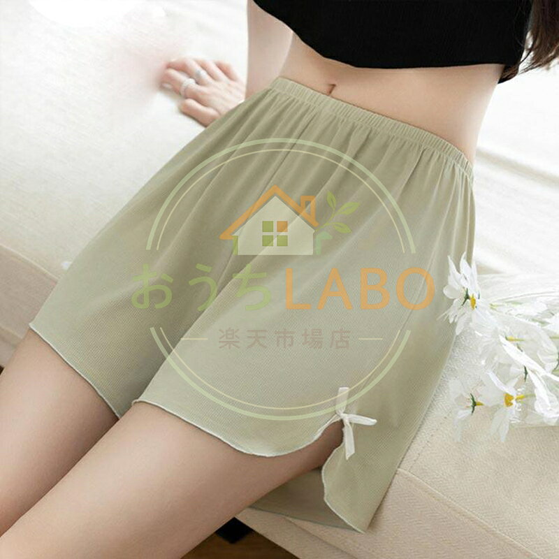 おうちLABO楽天市場店のくつろぎ ストレッチ 女性用 インナー レディース トランクス 深ばき おやすみパンツ パンツ パンティ トランクス ショーツ 下着 就寝用パンツ ふ｜アングル3