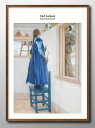 カール ラーション オリジナル商品 A3 サイズ ポスター アート おしゃれ 絵画 インテリア 北欧 イラスト マット紙 艶消し アートパネル 額 フレーム デ...