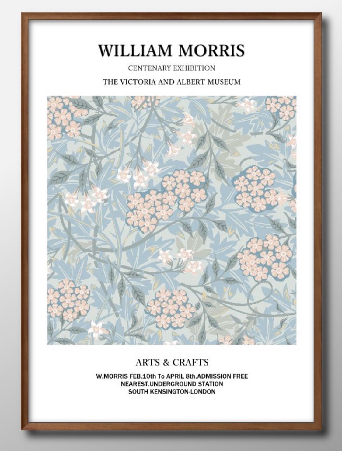 ウィリアム モリス オリジナル商品 A3 サイズ ポスター アート おしゃれ 絵画 インテリア 北欧 イラスト マット紙 艶消し アートパネル 額 フレーム デ...